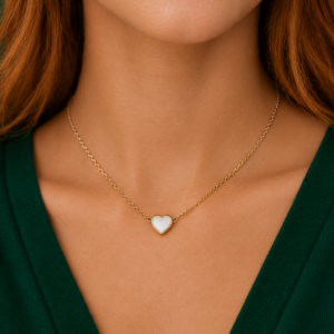 colar elegance heart